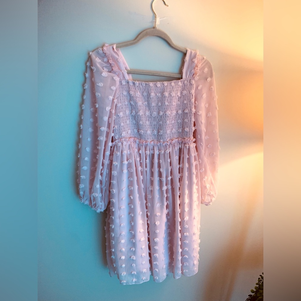 Amazon Flowy Pink Dress